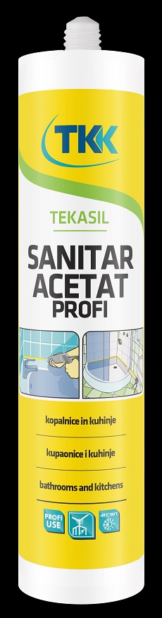 TKK Tekasil Sanitar Acetat Profi szilikon.