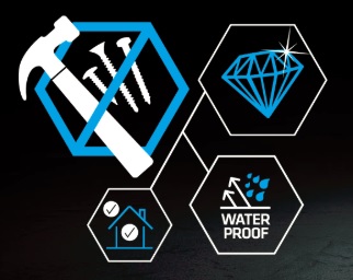 TKK Fi-X Power víztiszta építési ragasztó tulajdonságai.